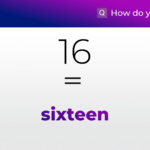 16 In Words How To Spell The Number 16 In English
