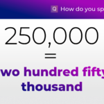 250000 In Words How To Spell The Number 250000 In English