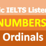 Basic IELTS Listening Numbers Ordinals YouTube