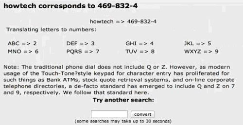 Check What Words Spells Your Phone Number HowTech