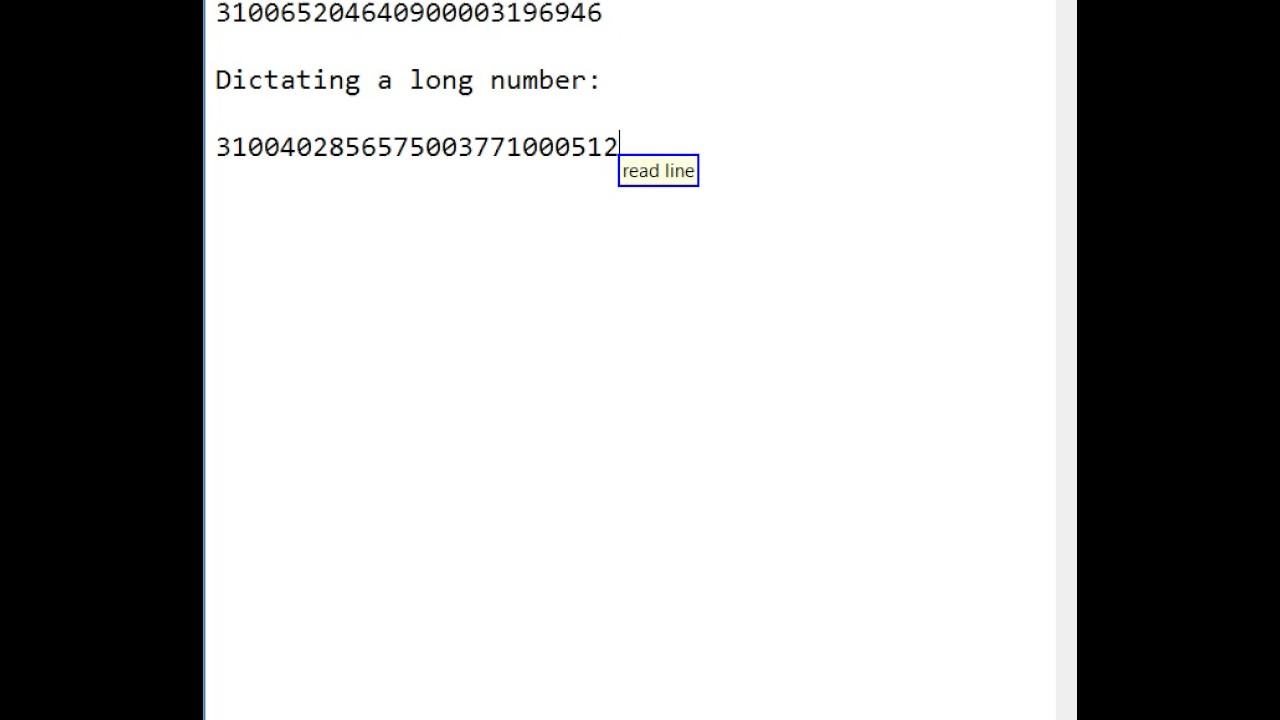 Dictating Long Numbers With Dragon NaturallySpeaking YouTube