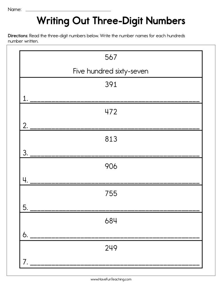 Do You Spell Out Numbers NUMBERNO