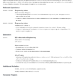 Engineering Student Resume Examples And Guide 10 Tips