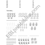 English Worksheets Spell Out These Numbers