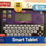 Fisher Price Fun 2 Learn Smart Tablet Teaches Letters Spelling Numbers