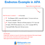 Footnotes In APA With Format Tips And Examples Bibliography