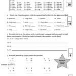 French Numbers 1 30 Worksheet