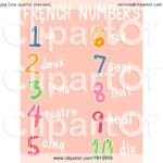 French Numbers One To Ten Illustration By BNP Design Studio 1615948