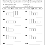 Fun Number Words 1 10 Spelling Worksheets For Kids