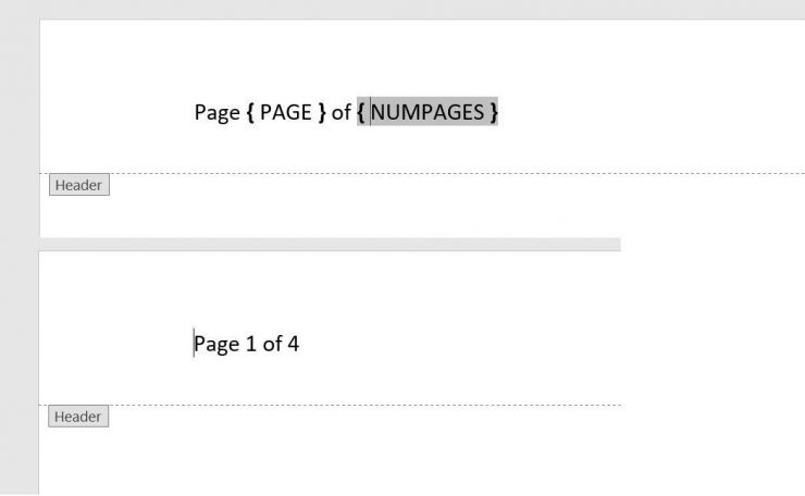 How To Spell Page Numbers Instead Of Using Digits In A Page numbering 