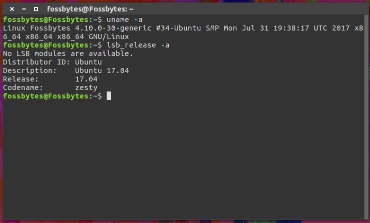 How To Use The Linux Uname Command Systran Box