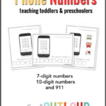 Learning Telephone Numbers Printable Spell Out Loud Teaching Kids