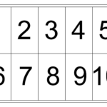 Number Chart Free Printable Numbers Printable Numbers Number Chart