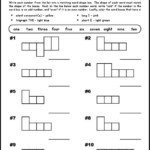 Number Words 1 10 Spelling Worksheets For Kids Number Words Spelling