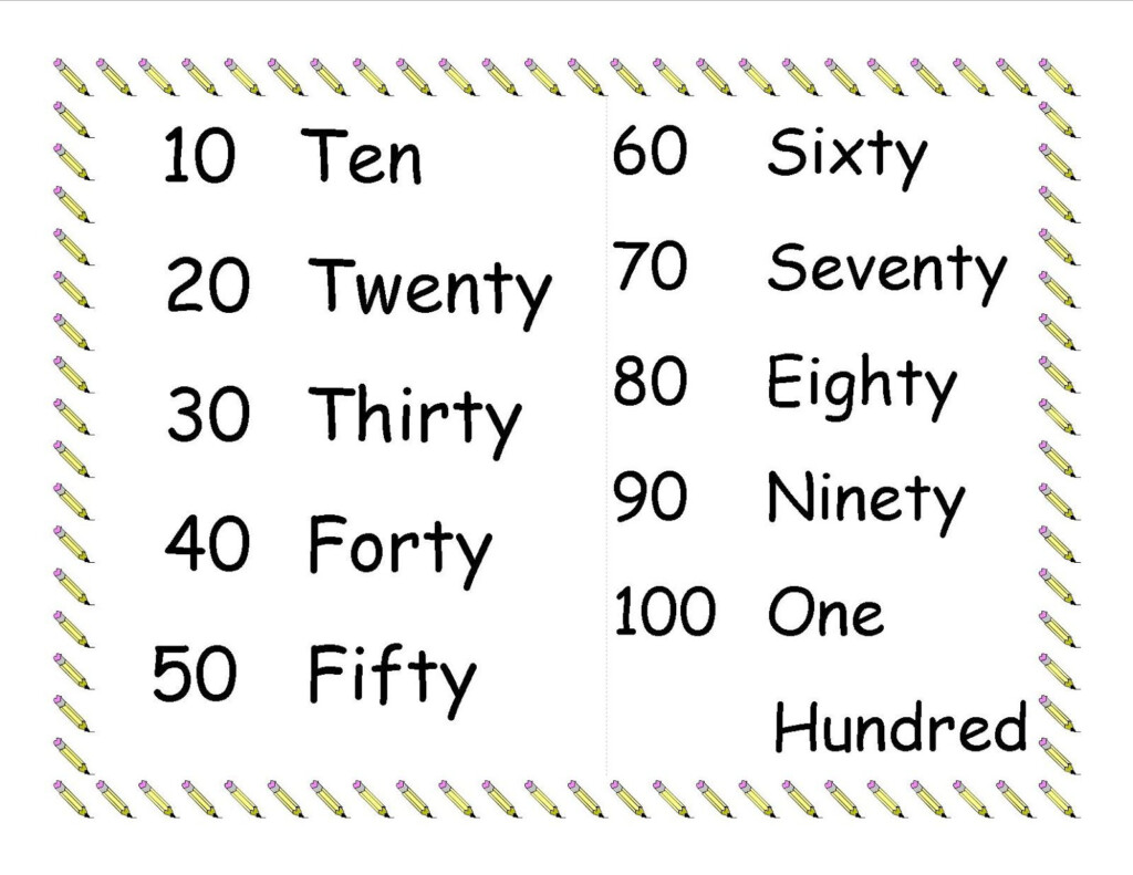 Number Words Chart 1st Grade Buzy Bees Azzz s Bzzz s Czzz s 