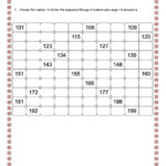 Numbers 100 To 200 Worksheet