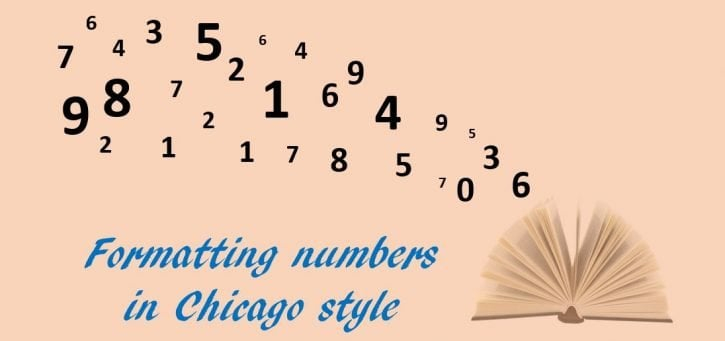 Numbers In Chicago Format Scientific Editing