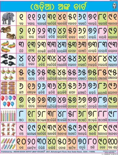 Odia Counting Chart At Rs 20 piece Mayapuri Delhi ID 9379564662