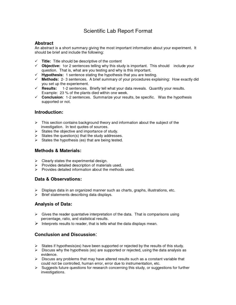 Outrageous How To Write A Lab Report Apa In Church Grade 10 Science Example