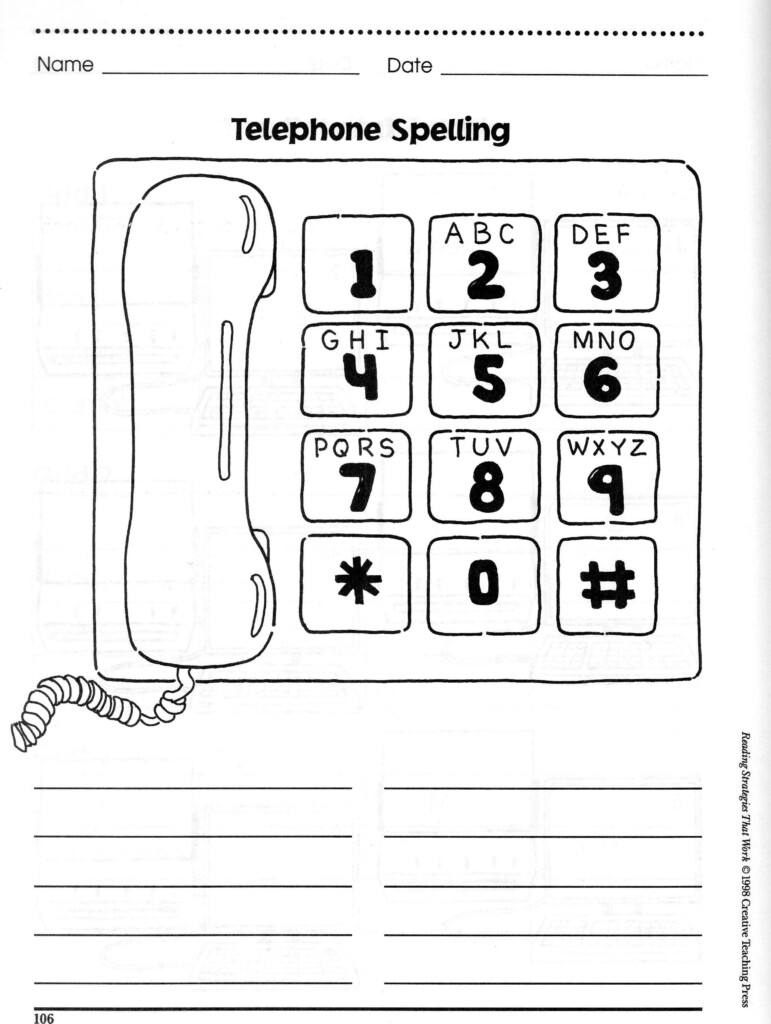 Phone Spelling Learning How To Read