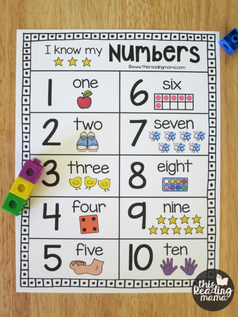 Printable Number Chart For Numbers 1 20 This Reading Mama Printable 