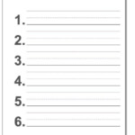 Printable Spelling Test Paper