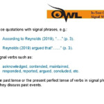 Purdue Owl Apa Numbers 1 This Page Reflects The 6th Edition Of The