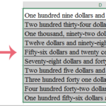 Quickly Convert Or Spell Out A Number Into English Words In Excel