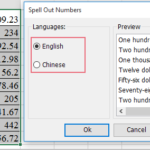 Quickly Convert Or Spell Out A Number Into English Words In Excel