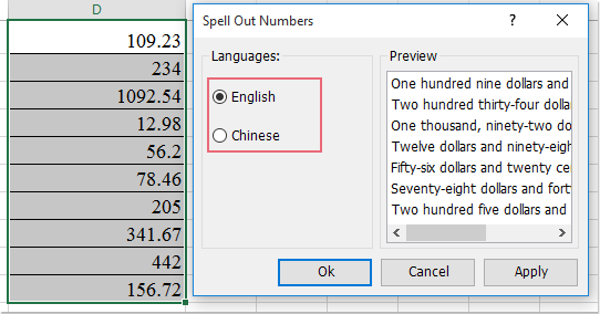 Quickly Convert Or Spell Out A Number Into English Words In Excel