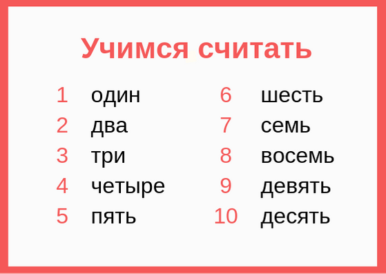 Russian Numbers 