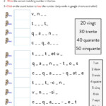 Spelling Numbers 20 To 50 Worksheet