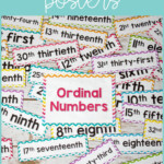 Teach Your Students Ordinal Numbers Including How To Write And Spell