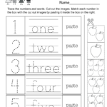 This Is A Fun Numbers Activity Worksheet For Kindergarten Kids