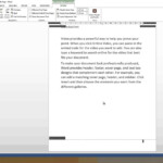 Word Page Number Start On Page 3 Tutorial HD Microsoft Office 2013