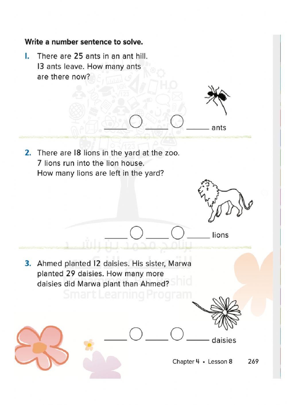 Write A Number Sentence Interactive Worksheet