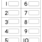 Write The Number Words 1 To 10 Made By Teachers