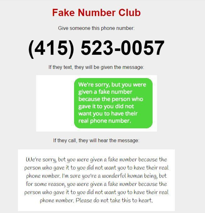 Fake Phone Number Google Search Funny Phone Numbers Phone Humor