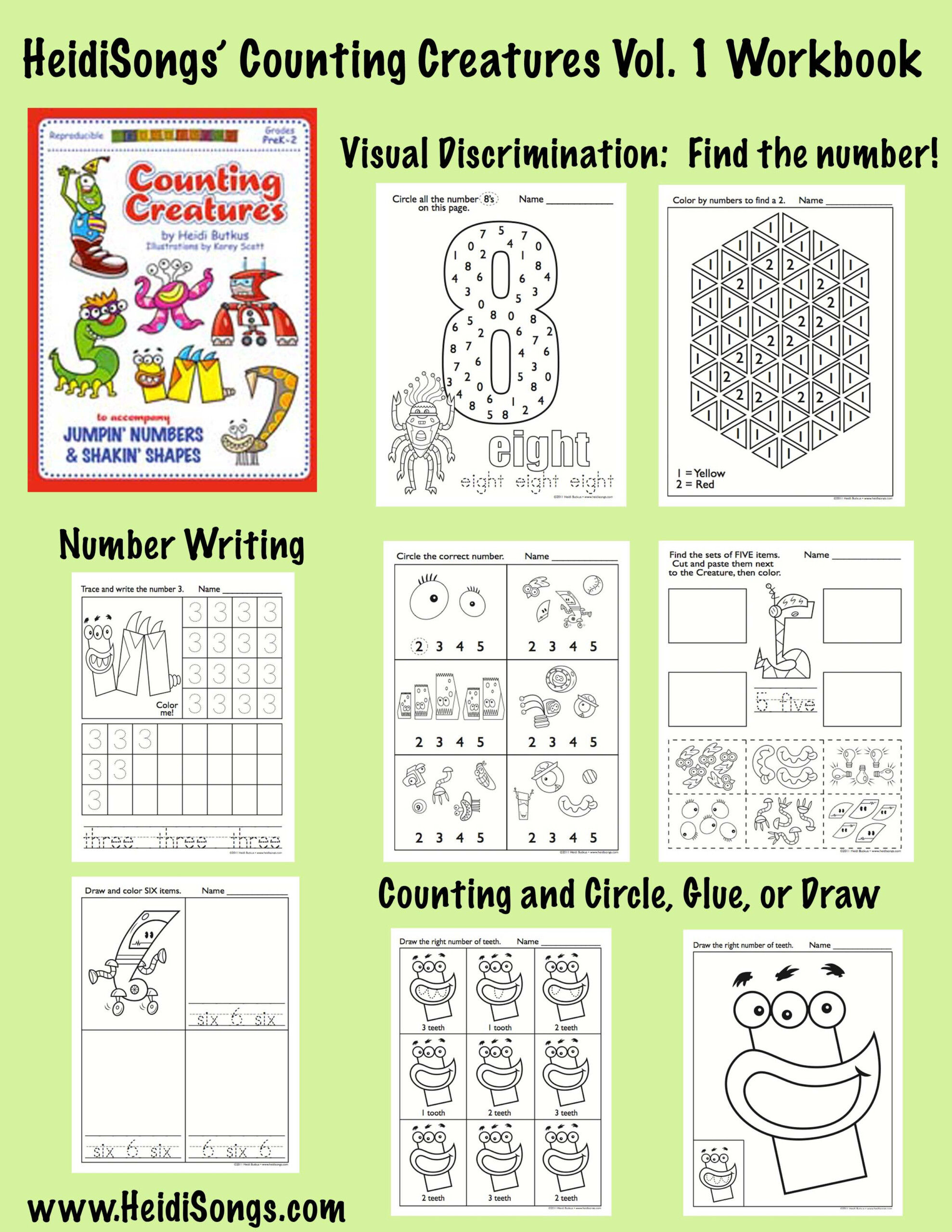 Teaching Kids To WRITE The Numbers FREE Number Poems Teaching